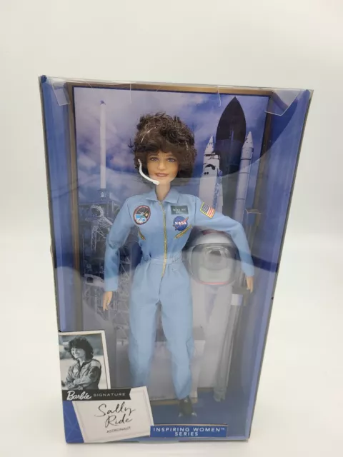 Barbie Sally Ride Inspiring Women Doll Astronaut Space NASA FXD77 Mattel 7FRJzj1