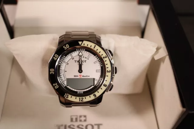 Tissot sea sales touch manual