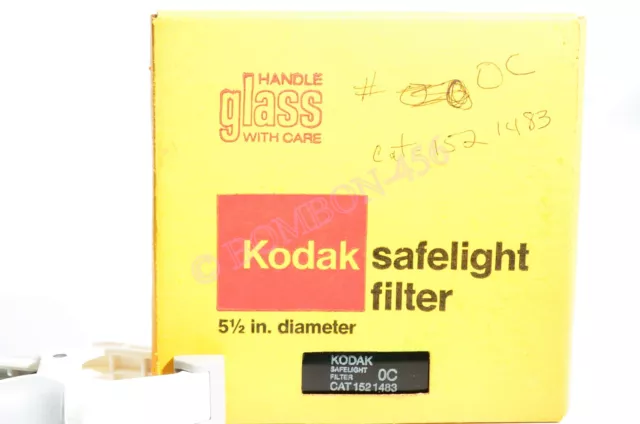 Filtro Kodak Safelight Oc Cat#-1521483 - 5.5" (Aaa11)
