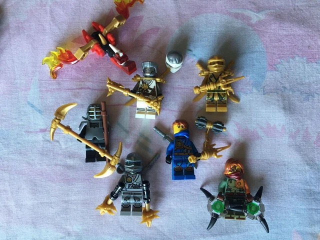 Lego - Lot De 6 Minifigures + 1 Dragon Lego Ninjago