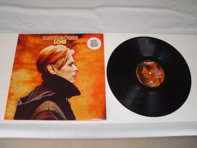 DAVID BOWIE - LOW LP N MINT VINYL Rare 1991 UK EMI Gatefold Album + Bonus Tracks