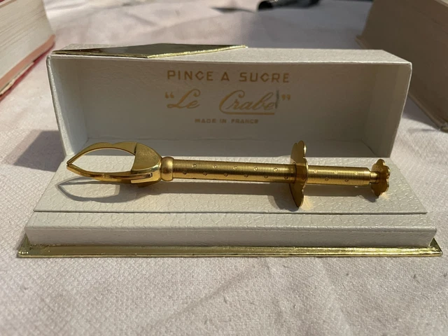PINCE À SUCRE ou glaçons en métal doré EUR 15,00 - FR