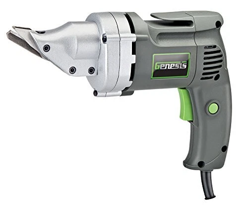 GES40 4-Amp 14-Gauge Swivel-Head Variable-Speed Power Metal Shear