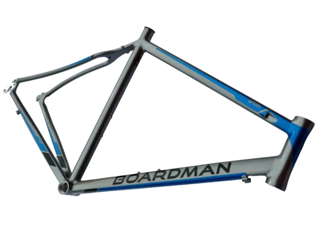 Boardman Road Sport Frame Multiple Sizes 2016 700c Frame Silver & Blue - Ref:H