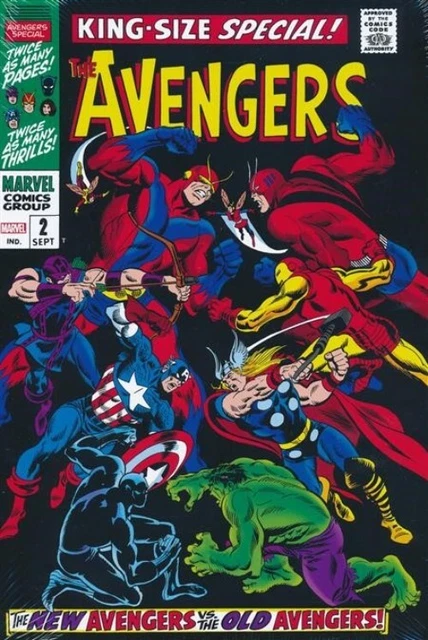 AVENGERS OMNIBUS VOL #2 HARDCOVER John Buscema DM Variant Mavel Comics HC
