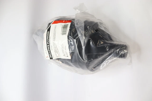 JS Jackson Supplies Professional Bellows Accordion Toilet Plunger 512 JSP3514BLK
