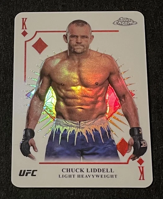 CHUCK LIDDELL KINGS And Queens 🔥 2024 Topps Chrome UFC / KAQ9 SP 36.