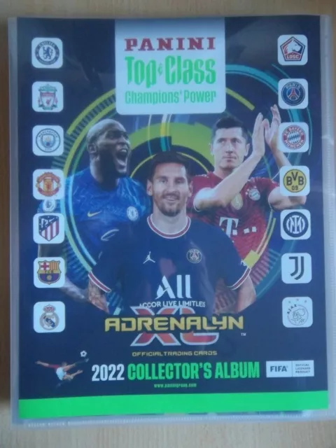 Coleccion Completa Panini Top Class Adrenalyn Xl 2022 - 351 Cards + Archivador