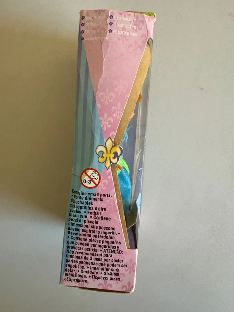 Poupée Barbie Petal Princess Raiponce - Kelly & Shelly - Mattel 2001 - Boîte Vintage