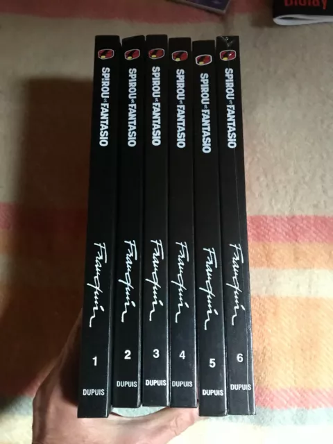 LOT SPIROU ET FANTASIO (1996) intégrale dupuis 6 volumes comme neuf 2