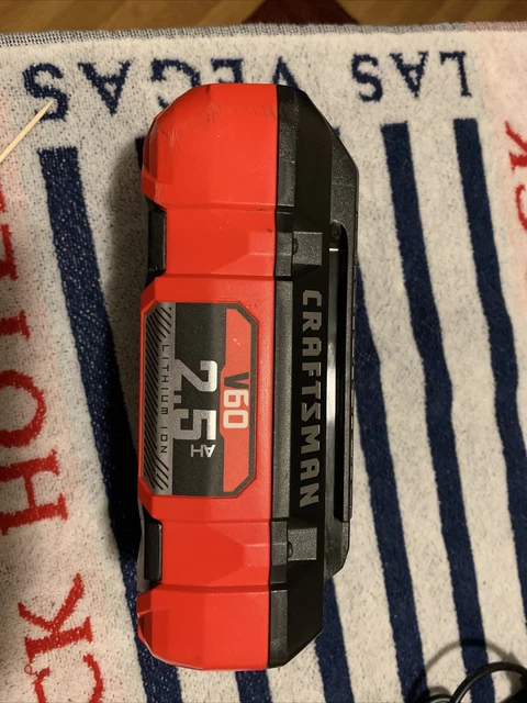 Craftsman v60 2.5 battery online