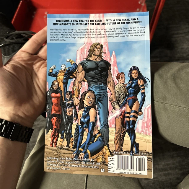 New Exiles - Volume 1 : New Life, New Gambit by Chris Claremont (2008, TPB 🔥 2