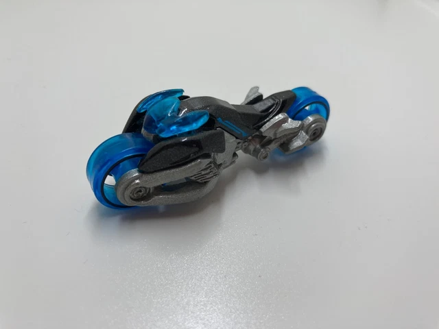 MOTO X1659 Max Steel Motorcycle HW Bleu HOT WHEELS MATTEL MINIATURE JOUET TOY