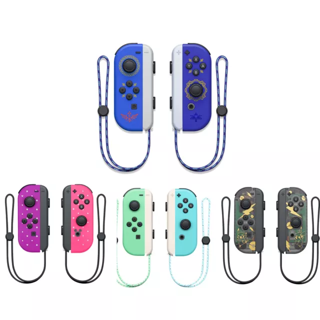 New for Nintendo Switch Joy-con Controller Neon Joystick themed Joy Con Straps