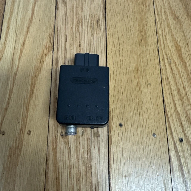 VTG ORIGINAL NINTENDO N64 Gamecube Rf Out Modulator Adapter Switch OEM