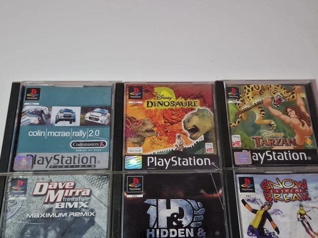 Lot de 28 jeux de PlayStation 1 (PS1) - Jeux vidéo