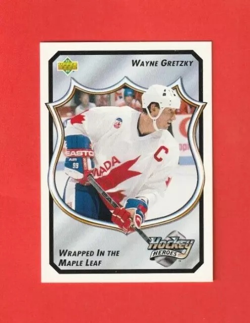 1992-93 Upper Deck HOCKEY HEROES # 14 Wayne Gretzky TEAM CANADA