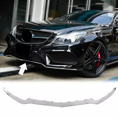 Pour Mercedes Benz W207 A207 C207 Classe E Chrom Spoiler Avant Lèvre Pare-Chocs