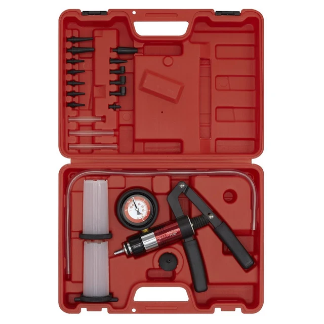 Sealey VS403 Aspirateur & Pression Essai / Bleed Kit 4