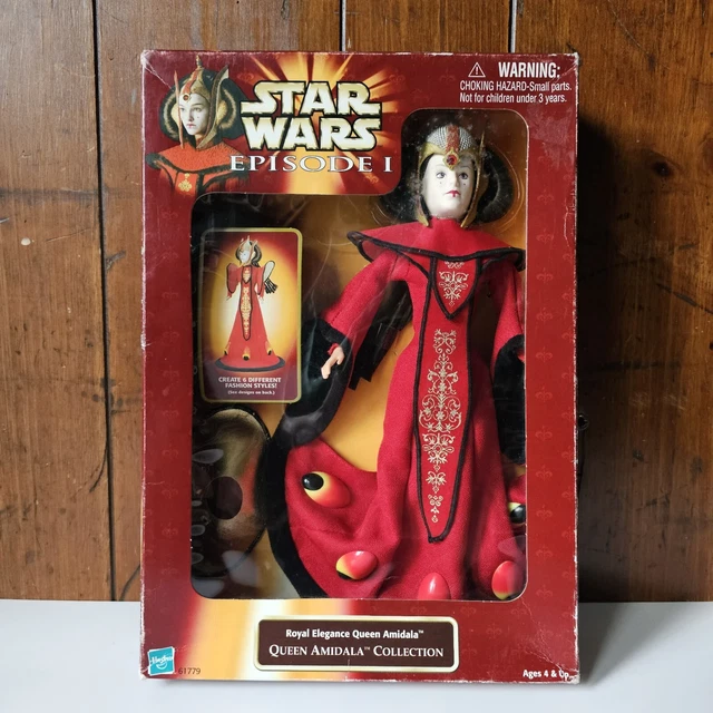 1998 Hasbro Star Wars Episode 1 | Royal Elegance Queen Amidala Doll 1998 Hasbro Star Wars Episode 1 | Royal Elegance Queen Amidala Doll