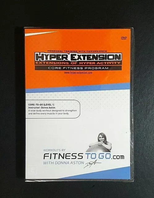 Donna Aston Hyper Extension Core Fitness Program *New / Sealed - DVD Video