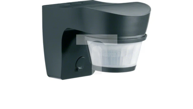 Aufputz-Bewegungsmelder 140 Grad 5-1000Lux 1500Vanthrazit IP55 EE821 / T1DE