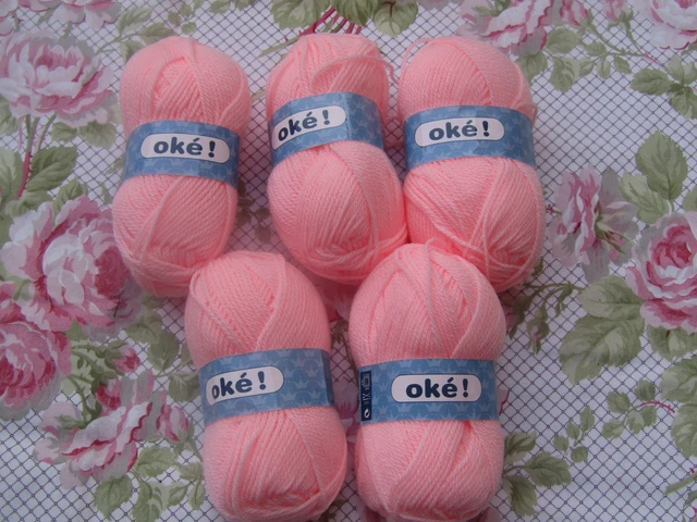 8 Pelotes De Laine Jaune Pâle - 50g/boule - Mélange Soyeux Et Poilu - Neuf