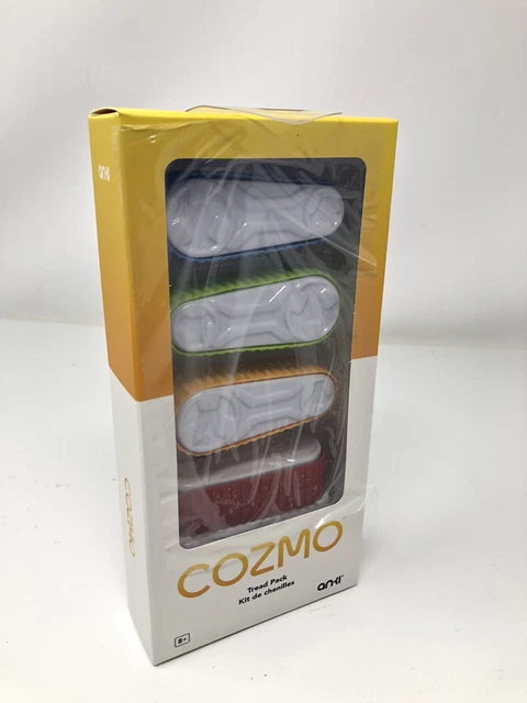NIB Anki Cozmo Vector Robot Toy Accessory Treads Blue Green Red Orange 4 Pack