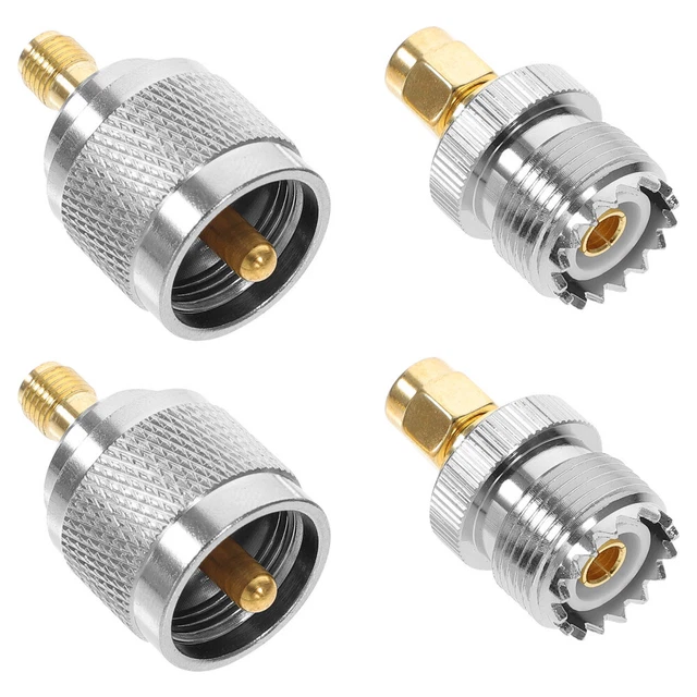 Adaptateur UHF Male (PL-259) vers Femelle (SO-239