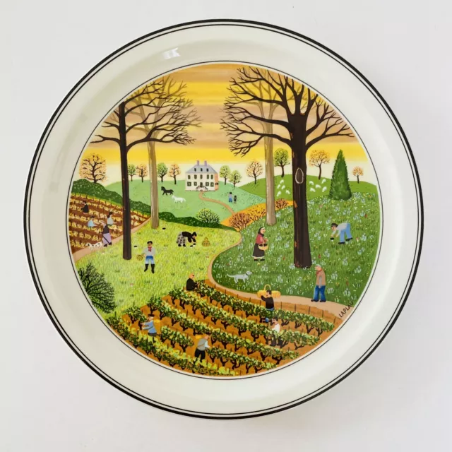 Villeroy & Boch The Four Seasons No 3 Autumn 9" Plate Wall Decor Country Kitchen