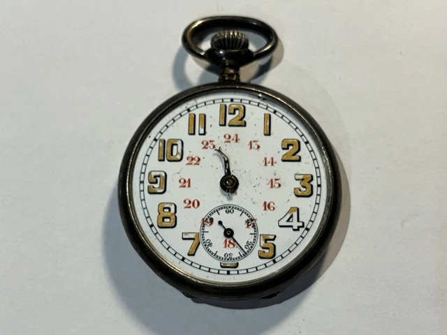 Montre De Poche Gousset Vintage Michaud – Mouvement Fonctionnel – Unisexe