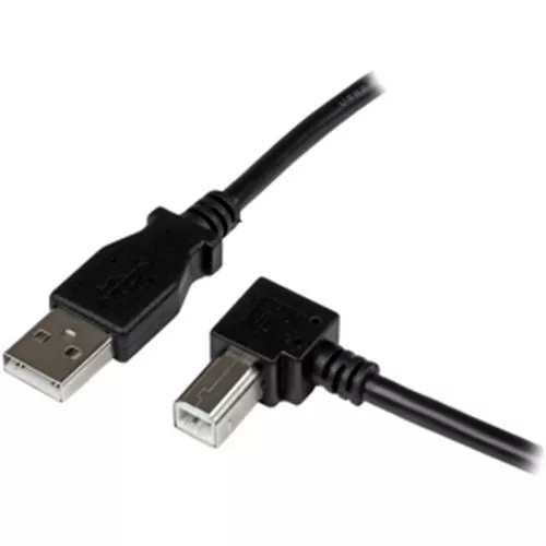 StarTech.com 3m USB 2.0 A to Right Angle B Cable Cord - 3 m USB Printer Cable -