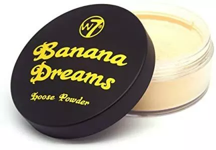 Banana Dreams Loose Face Powder Makeup Yellow Setting Powder Suitable For All S