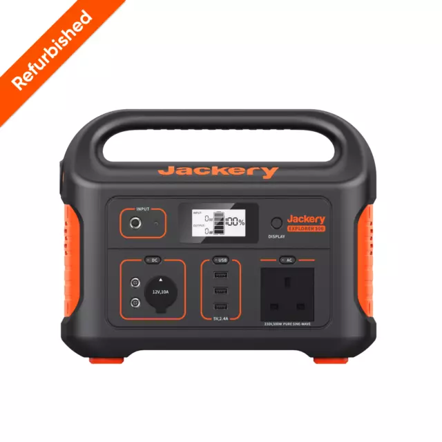 Jackery Portable Power Station Explorer 500, 518Wh Backup Mobile Lithium Battery