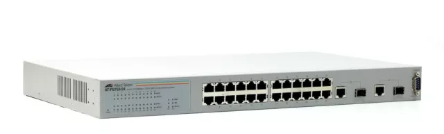 Allied Telesis At-fs750/24 Commutateur 24-Port 10/100Mbit/S + 2x1000Mbit/S + 2x