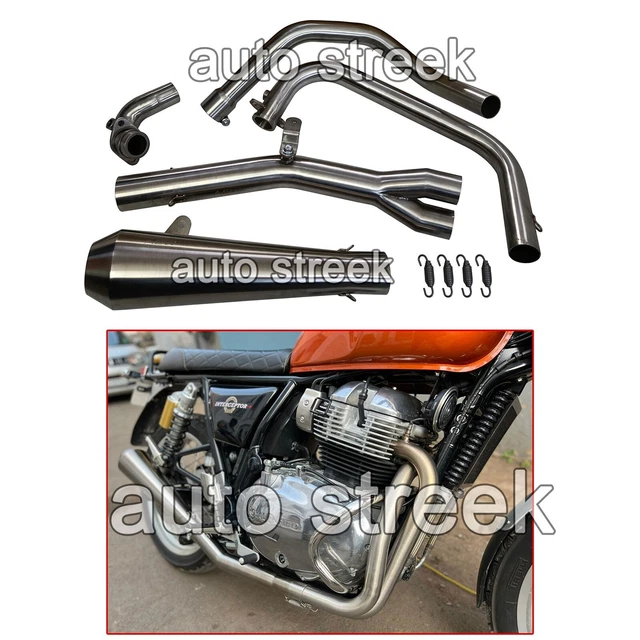 royal enfield gt 650 exhaust