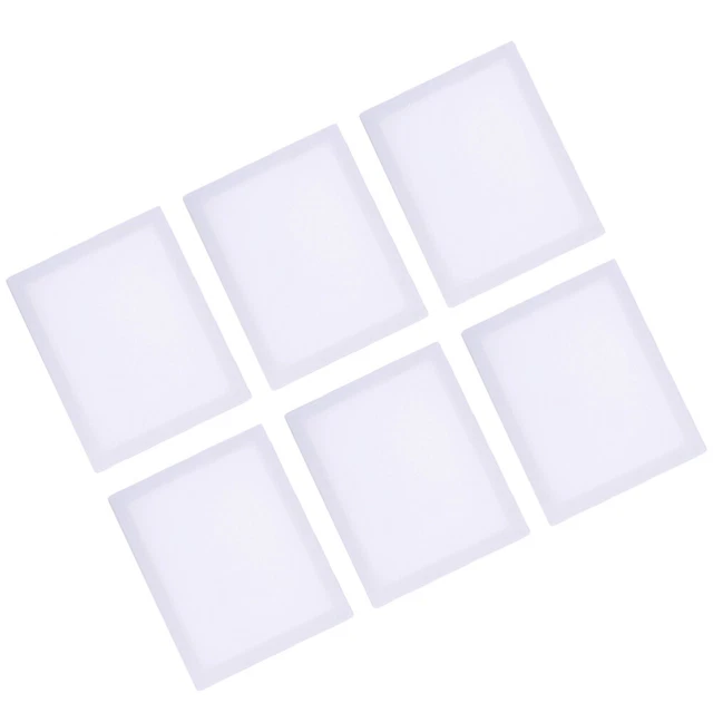 6 PIEZAS Lienzos Planos Lienzos Para Pintar Esmalte