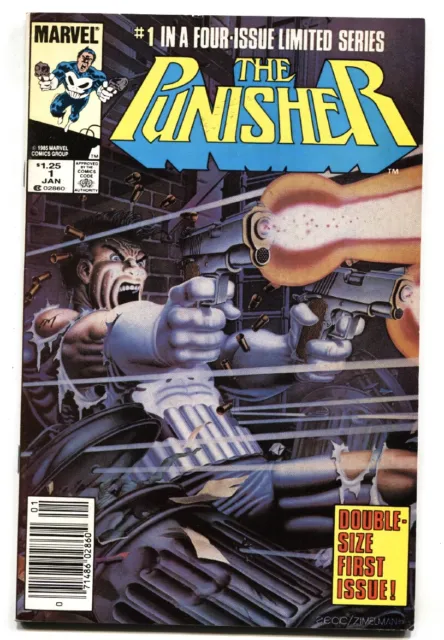 Punisher Limited Series #1 - 1986 - Marvel - VF- - comic book