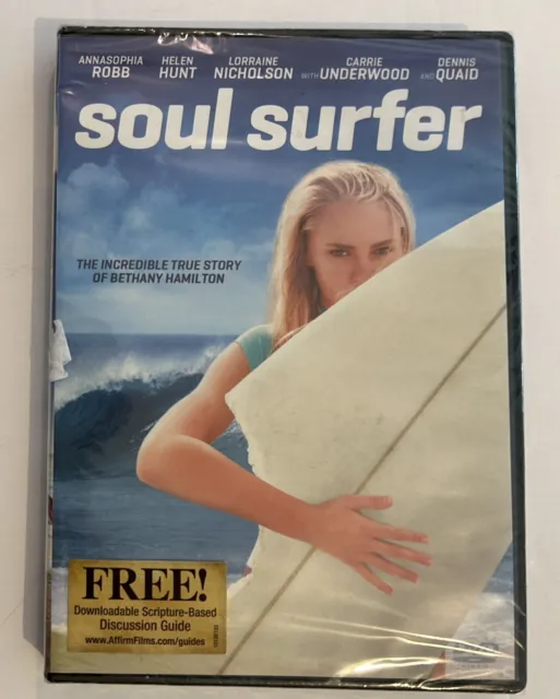 Soul Surfer (DVD, 2011) NEW Helen Hunt Carrie Underwood -Bethany Hamilton story