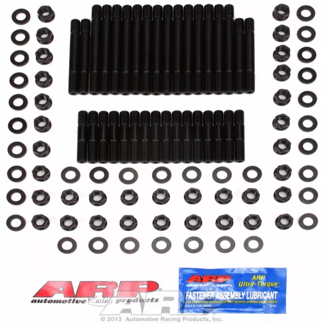 ARP Cylinder Head Stud Kit 134-4001; Hex Head Chromoly for 262-400 SBC