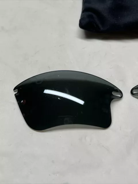 Revant Replacement Lenses Black Chrome For Oakley Flak Jacket XLJ 2