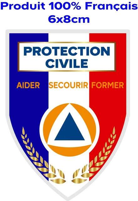 T-shirt Protection Civile Blanc Taille S Gildan - Neuf Avec étiquettes, Pour Homme