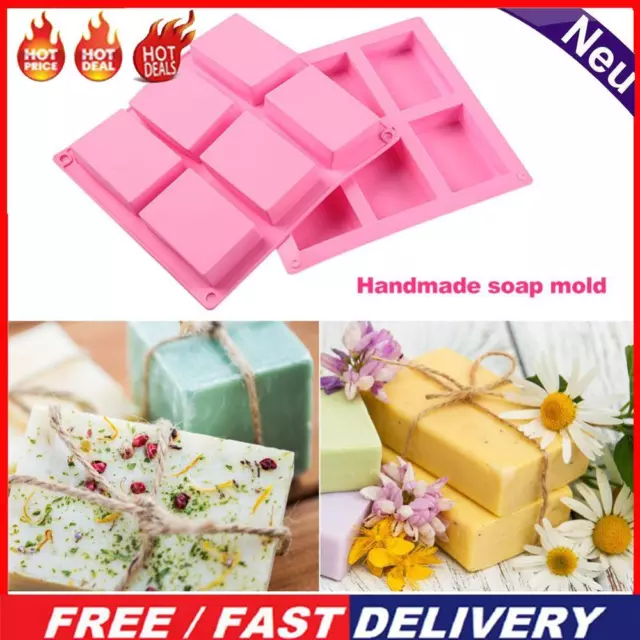 Silicone Soap Mold Soap Making Mold Homemade Craft Cake Mold for Making Soaps