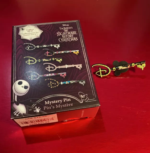 KEY PIN OOGIE Boogie Nightmare Before Christmas Mystery Blind Box