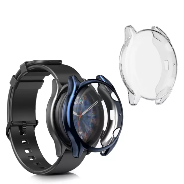 2x Coque cadre écran pour Huami Amazfit GTR3 GTR3 Pro