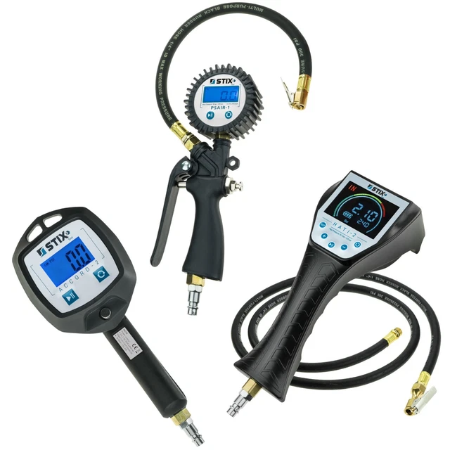 Reifenfüllpistole Mit Manometer 0-15 BAR - Luftdruckprüfer Für Auto & Motorrad