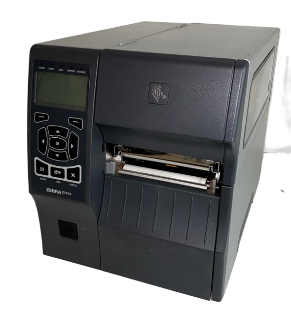 ZEBRA ZT410 THERMAL / Transfer Barcode Label Printer USB Serial