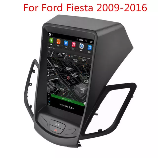 9.7" Android 10.1 Autoradio GPS Navi 2+32GB Für Ford Fiesta 2009-2016 Tesla-Stil