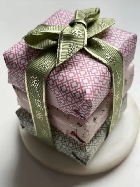 Baylis & Harding / Royale Garden Rose / Poppy & Vanilla Wrapped Soaps Gift Set