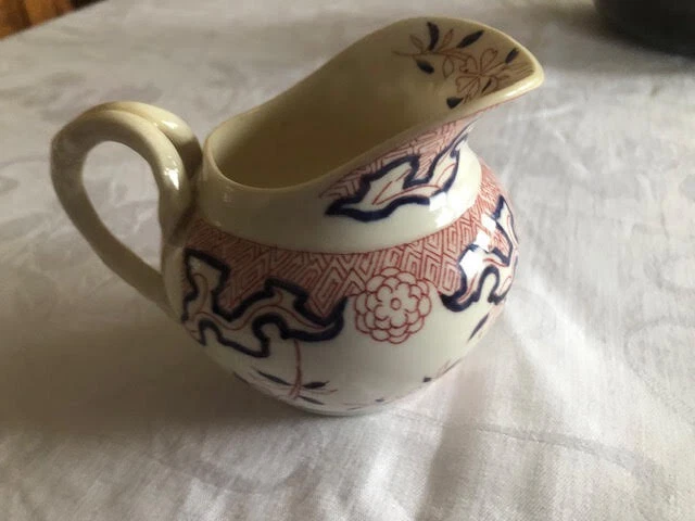 Tres Joli Pot A Lait En Porcelaine De Sarreguemines - Decor Minton - 1860/1919